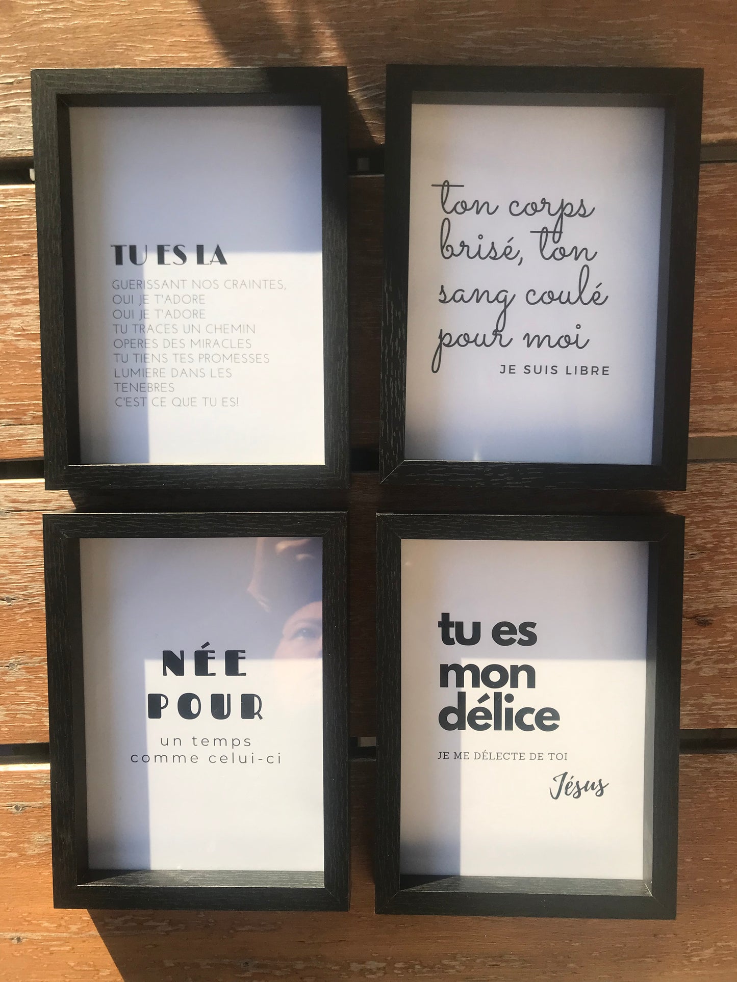 Cadeaux chrétiens, Tableau verset biblique, tableau verset bible