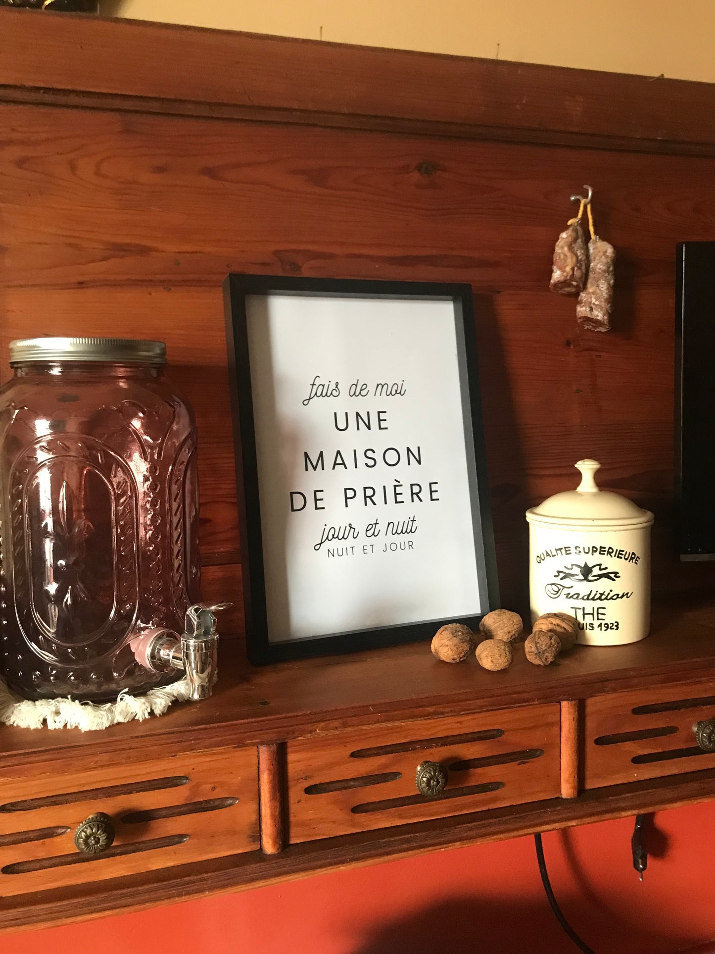 Tableau verset biblique, tableau verset bible, tableau décoration murale