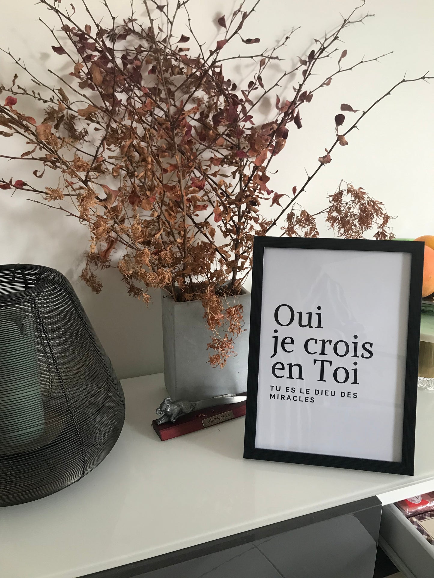 Tableau verset biblique, tableau verset bible, tableau décoration murale