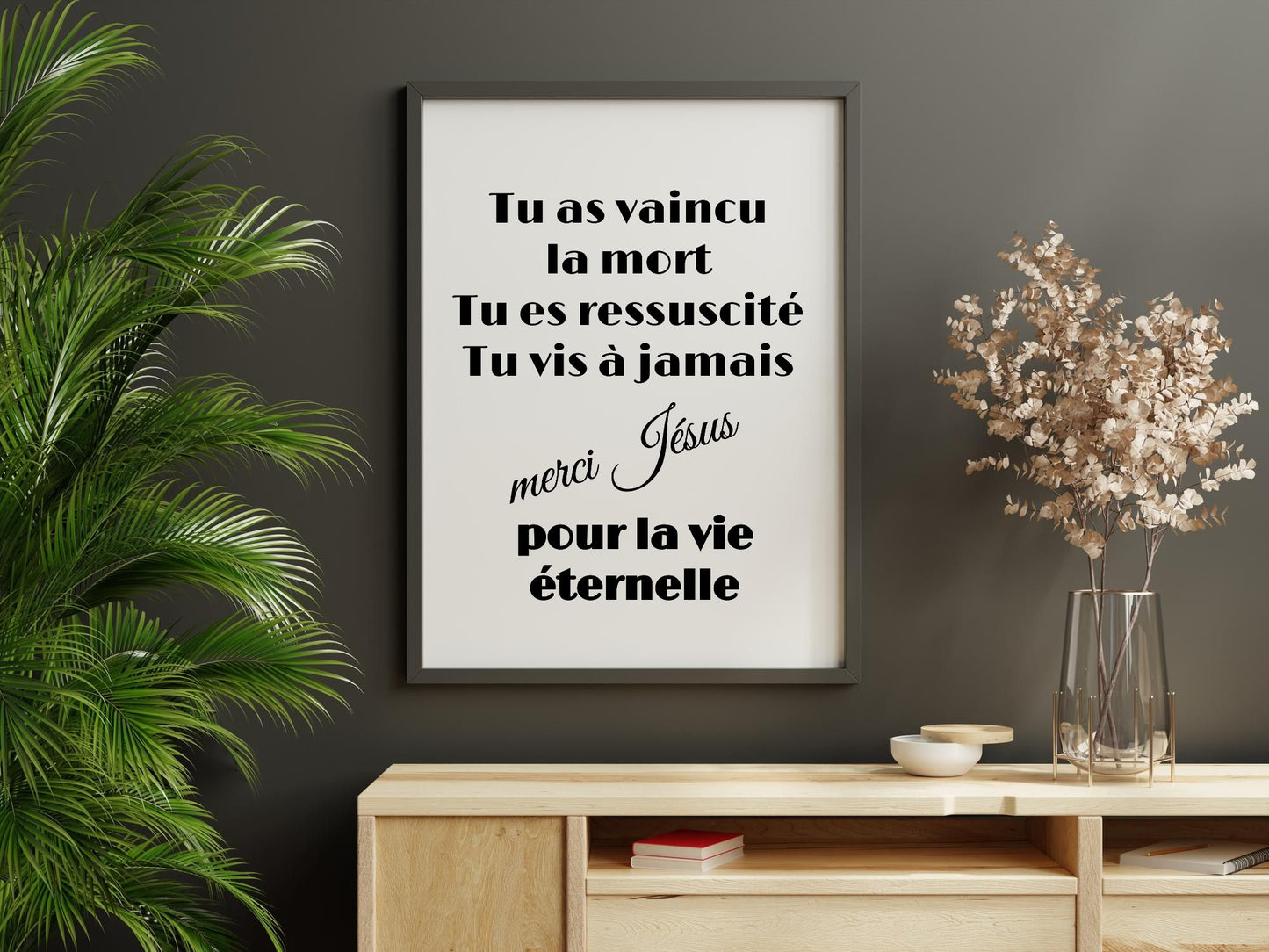 tableau chrétien, tableau décoration murale
