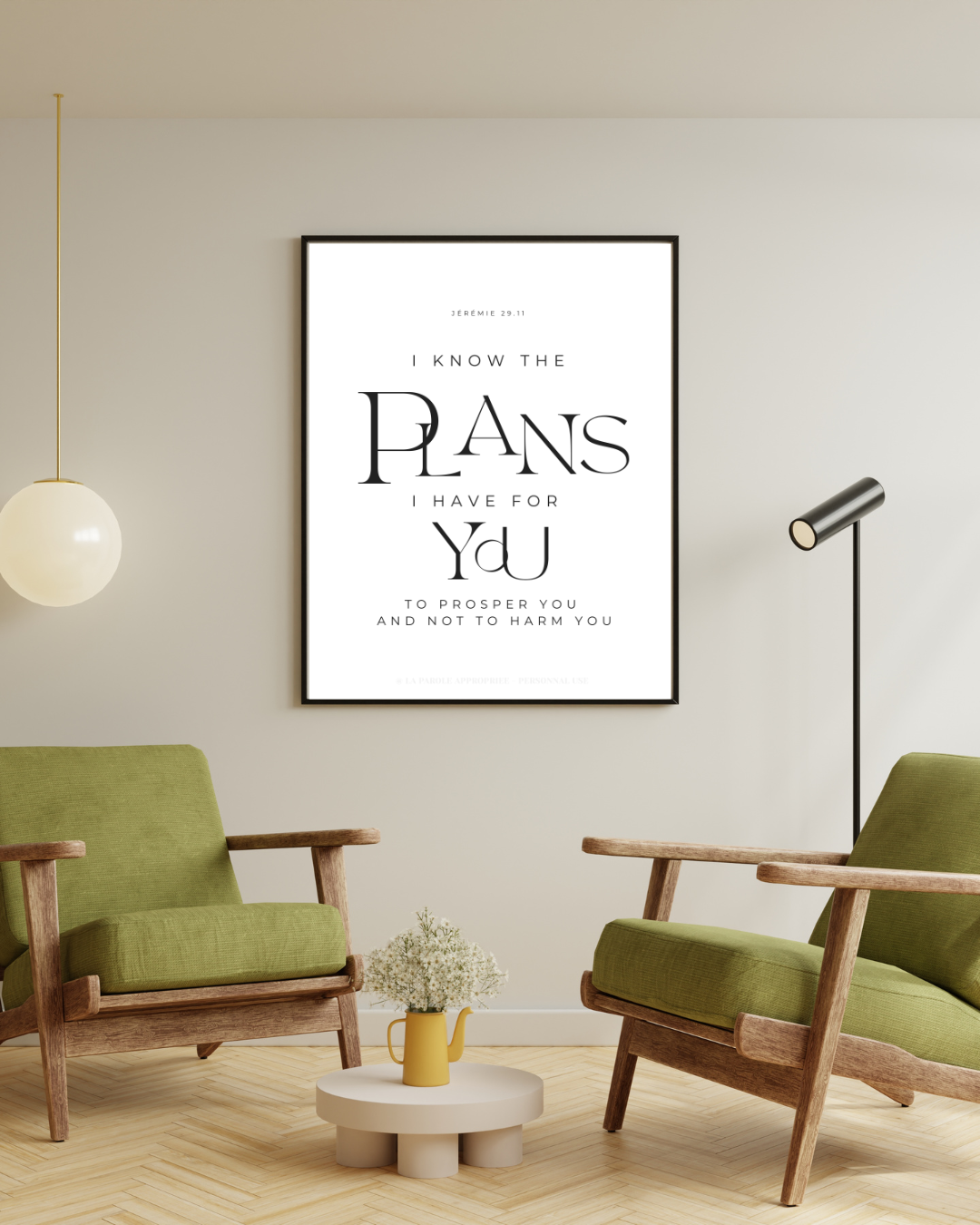 Des projets de paix | Plans for you