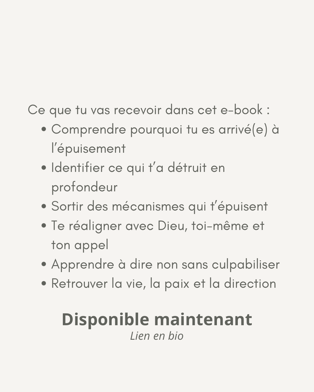 Sortir du Burnout – Guérison Intérieure, Restauration Spirituelle (E-book chrétien)